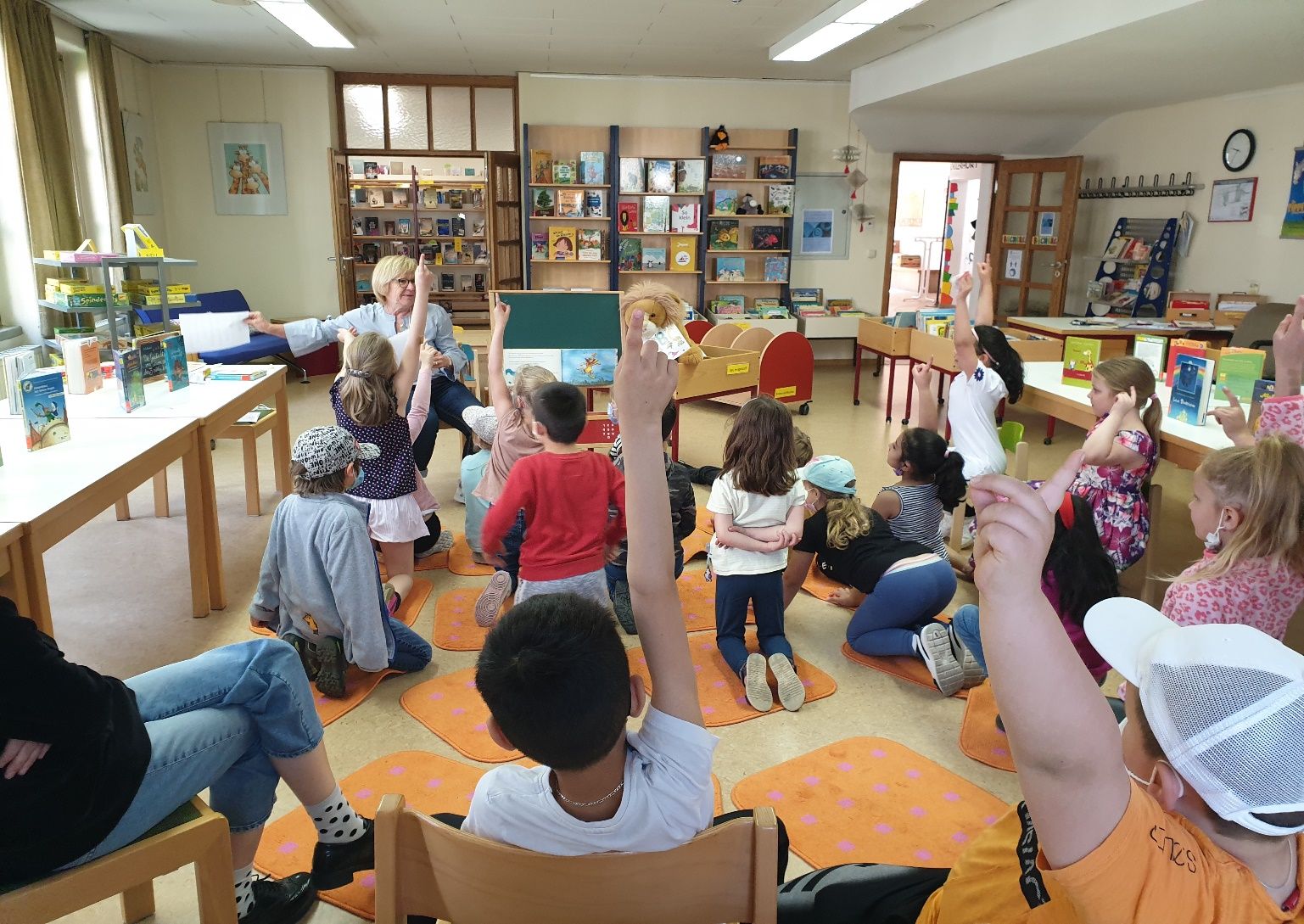 Schnupperbesuche der ersten Klassen der Grundschule