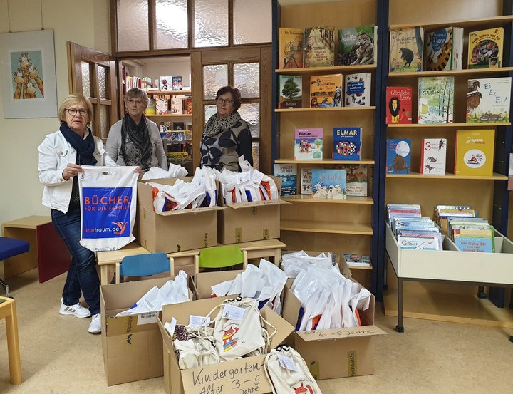 Geschenktüten für ukrainischen Flüchtlingskinder